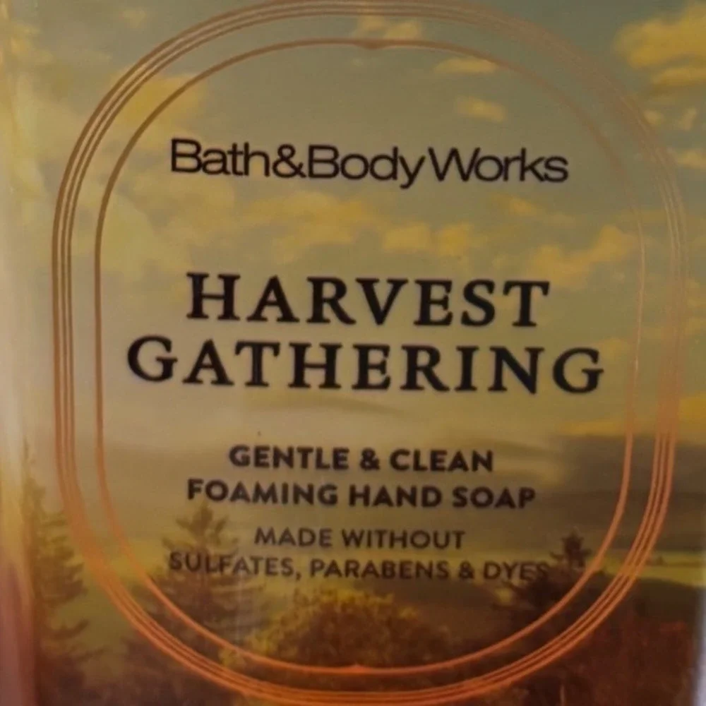 Bath Body Works Harvest Gathering Gentle Clean Foaming Hand Soap Set of 3 NEW‎